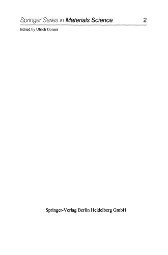 Laser-Beam Interactions with Materials: Physical Principles and Applications