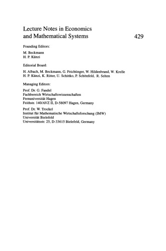 Recent Developments in Optimization: Seventh French-German Conference on Optimization