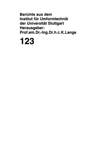 Beitrag zur Charakterisierung von Blechwerkstoffen unter mehrachsiger Beanspruchung