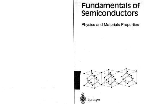 Fundamentals of Semiconductors Physics and Materials Properties
