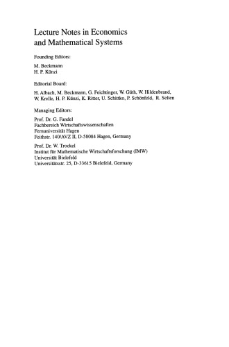Stochastic Programming Methods and Technical Applications: Proceedings of the 3rd GAMM/IFIP-Workshop on “Stochastic Optimization: Numerical Methods and Technical Applications” held at the Federal Armed Forces University Munich, Neubiberg/München, Germany, June 17–20, 1996