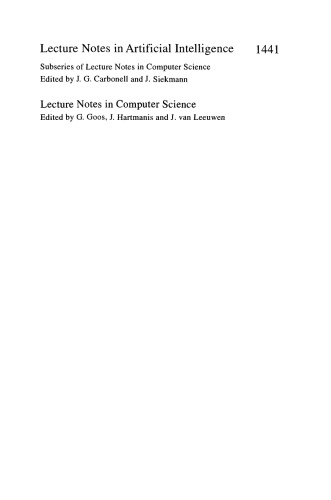 Agents and Multi-Agent Systems Formalisms, Methodologies, and Applications: Based on the AI'97 Workshop on Commonsense Reasoning, Intelligent Agents, and Distributed Artificial Intelligence Perth, Australia, December 1, 1997