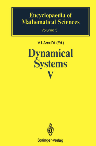 Dynamical Systems V: Bifurcation Theory and Catastrophe Theory