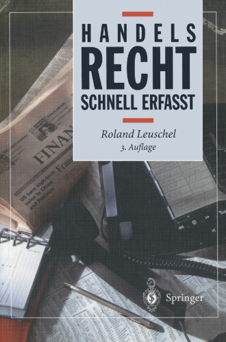 Handelsrecht: Schnell erfaßt
