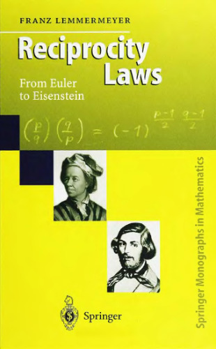 Reciprocity laws: from Euler to Eisenstein