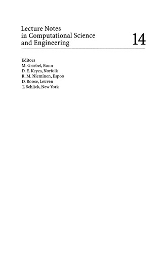 Multigrid Methods VI: Proceedings of the Sixth European Multigrid Conference Held in Gent, Belgium, September 27–30, 1999
