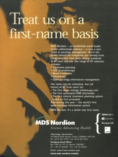 The Use of Computers in Radiation Therapy: XIIIth International Conference Heidelberg, Germany May 22–25, 2000