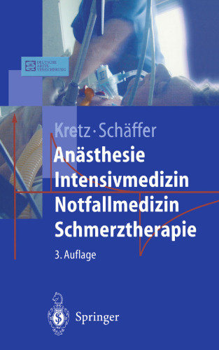 Anästhesie Intensivmedizin Notfallmedizin Schmerztherapie