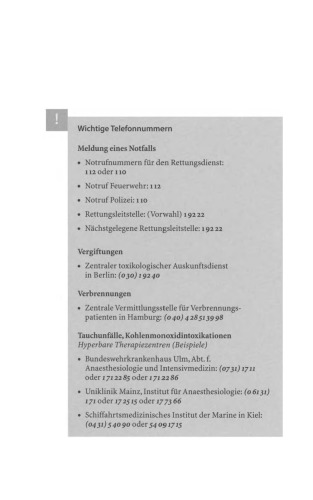 Notfallmedizin