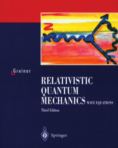 Relativistic Quantum Mechanics. Wave Equations