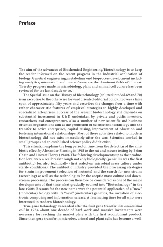 History of Modern Biotechnology