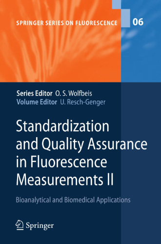 Standardization and Quality Assurance in Fluorescence Measurements II: Bioanalytical and Biomedical Applications