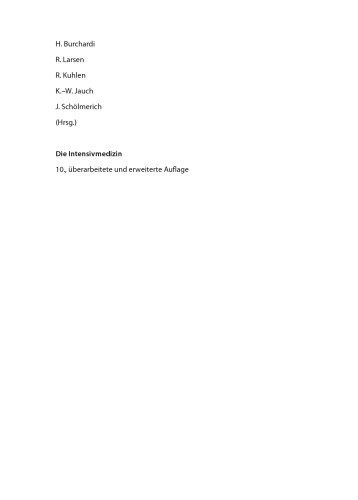 Die Intensivmedizin