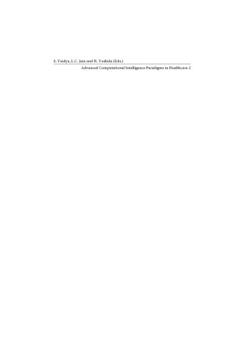 Advanced Computational Intelligence Paradigms in Healthcare-2