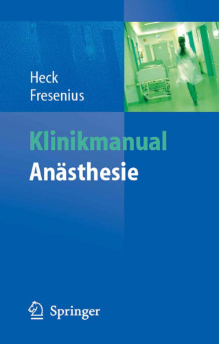Klinikmanual Anästhesie