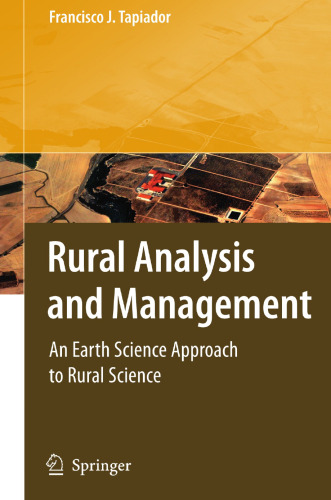 Rural Analysis and Management: An Earth Science Approach to Rural Science