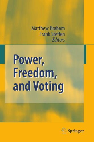 Power, Freedom, and Voting