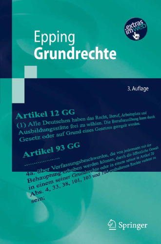 Grundrechte: In Zusammenarbeit mit Sebastian Lenz und Philipp Leydecker