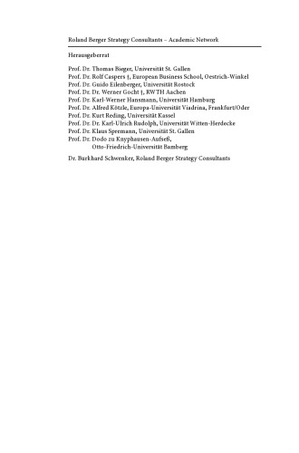 Finanzstrategisch denken!: Paradigmenwechsel zur Strategic Corporate Finance