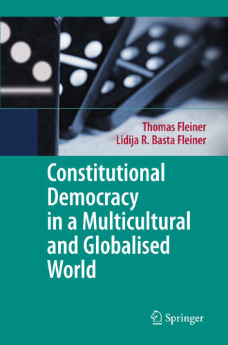 Constitutional Democracy in a Multicultural and Globalised World: English translation from the German 3rd revised edition “Allgemeine Staatslehre” by Katy Le Roy