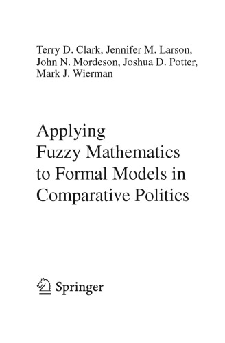 Applying Fuzzy Mathematics to Formal Models in Comparative Politics