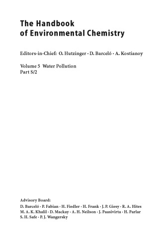 Emerging Contaminants from Industrial and Municipal Waste: Removal Technologies