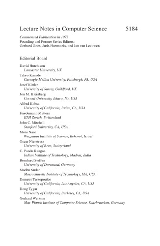 Electronic Government: 7th International Conference, EGOV 2008, Turin, Italy, August 31 - September 5, 2008. Proceedings