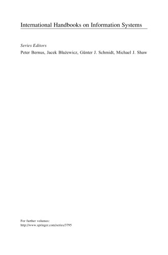 Handbook on Business Process Management 1: Introduction, Methods, and Information Systems