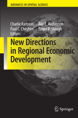 New Directions in Regional Economic Development (Advances in Spatial Science)
