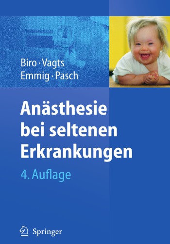 Anästhesie bei seltenen Erkrankungen