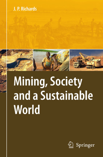 Mining, Society, and a Sustainable World
