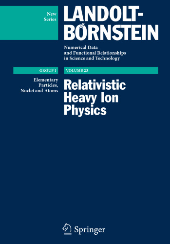 Relativistic Heavy Ion Physics
