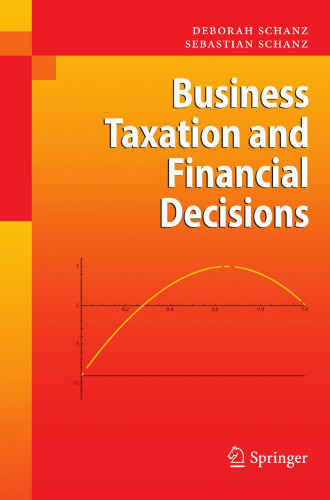 Business Taxation and Financial Decisions