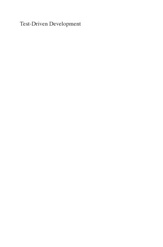 Test-Driven Development: An Empirical Evaluation of Agile Practice