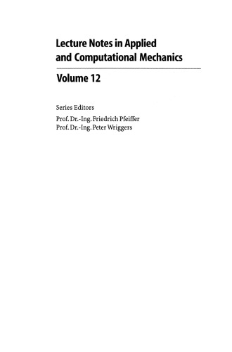 Analysis and Simulation of Multifield Problems
