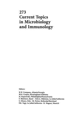 Adenoviruses: Model and Vectors in Virus-Host Interactions: Immune System, Oncogenesis, Gene Therapy