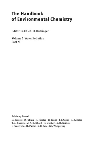 Persistent Organic Pollutants in the Great Lakes