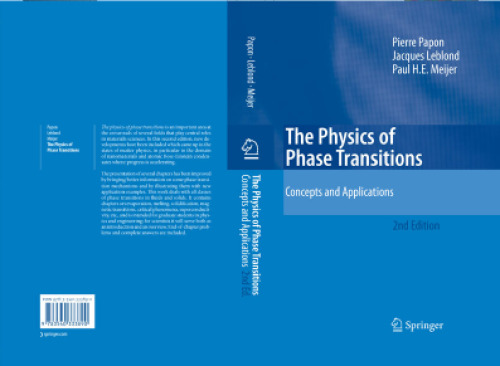 The Physics of Phase Transitions. Concepts and Applications