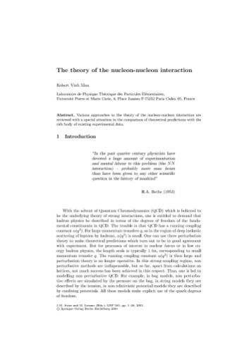 Advanced course in modern nuclear physics