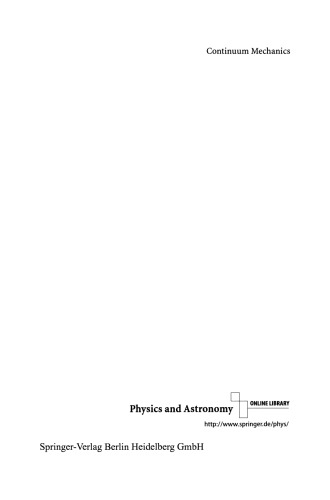 Continuum Mechanics