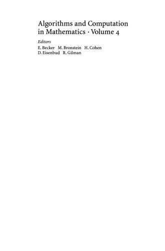 Some Tapas of Computer Algebra