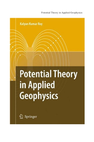 Potential Theory in Applied Geophysics