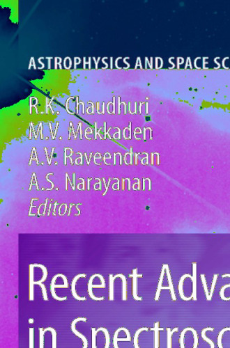 Recent Advances in Spectroscopy: Theoretical, Astrophysical and Experimental Perspectives (Astrophysics and Space Science Proceedings)