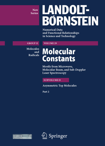 Asymmetric Top Molecules. Part 2