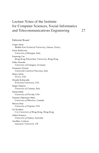 Electronic Healthcare: Second International ICST Conference, eHealth 2009, Istanbul, Turkey, September 23-15 [i.e. 25], 2009 : Revised Selected Papers