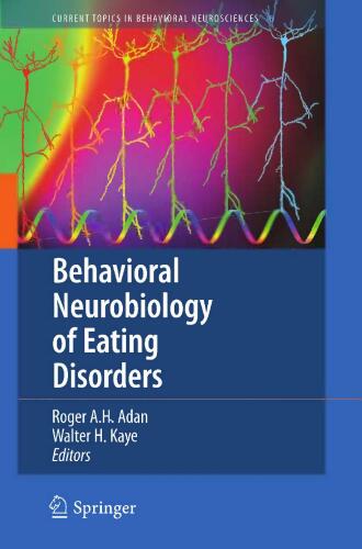 Behavioral neurobiology of eating disorders