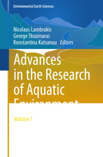 Advances in the Research of Aquatic Environment: Volume 1