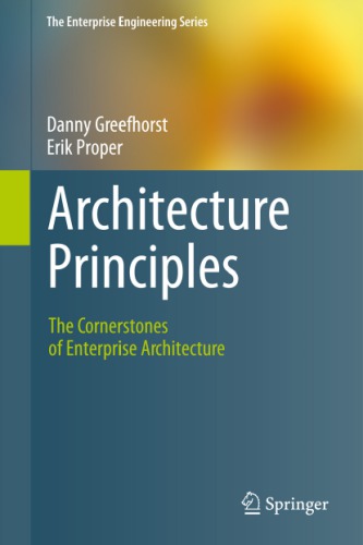 The Cornerstones of Enterprise Architecture: Greefhorst, Proper