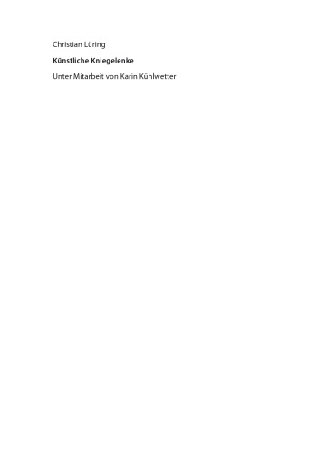 Kunstliche Kniegelenke Wege Aus Dem Schmerz