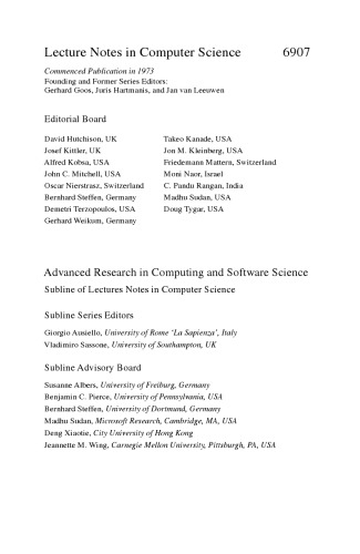 Mathematical Foundations of Computer Science 2011: 36th International Symposium, MFCS 2011, Warsaw, Poland, August 22-26, 2011. Proceedings